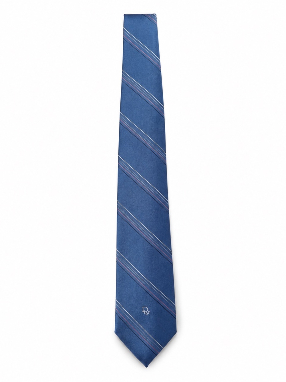 Christian Dior Monsieur Men’s Blue Striped Tie